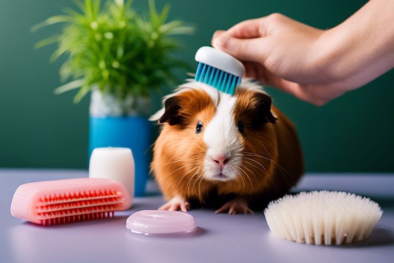 What Are The Causes And Solutions For Coronet Guinea Pigs’ Forehead Fur Matting?